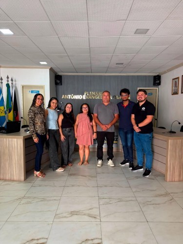 Câmara participa de programa de estágio para alunos da ECIT